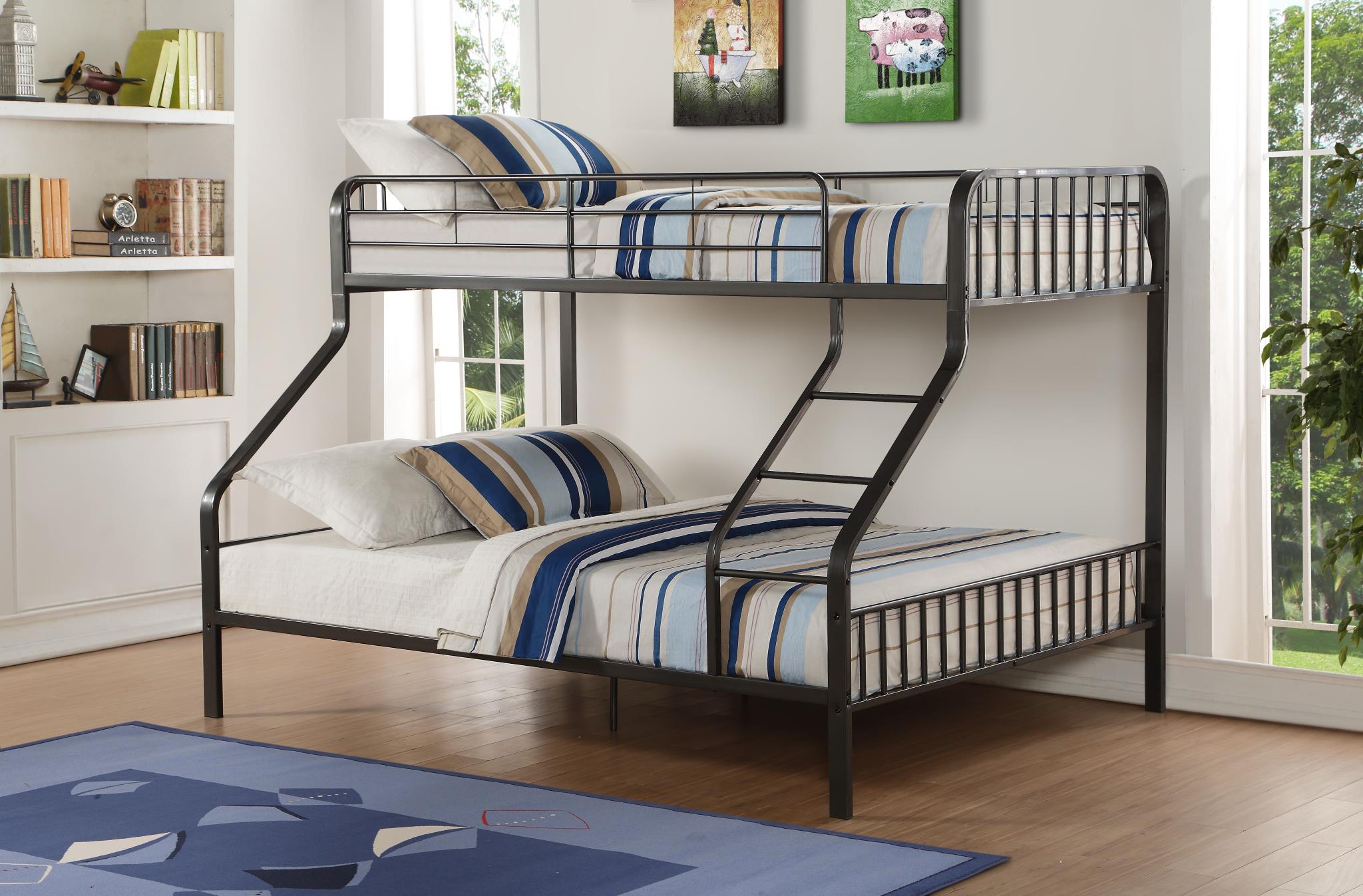 Caius Twin XL Over Queen Bunk Bed